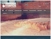 Tablet Screenshot of dinosaurtrackways.com.au